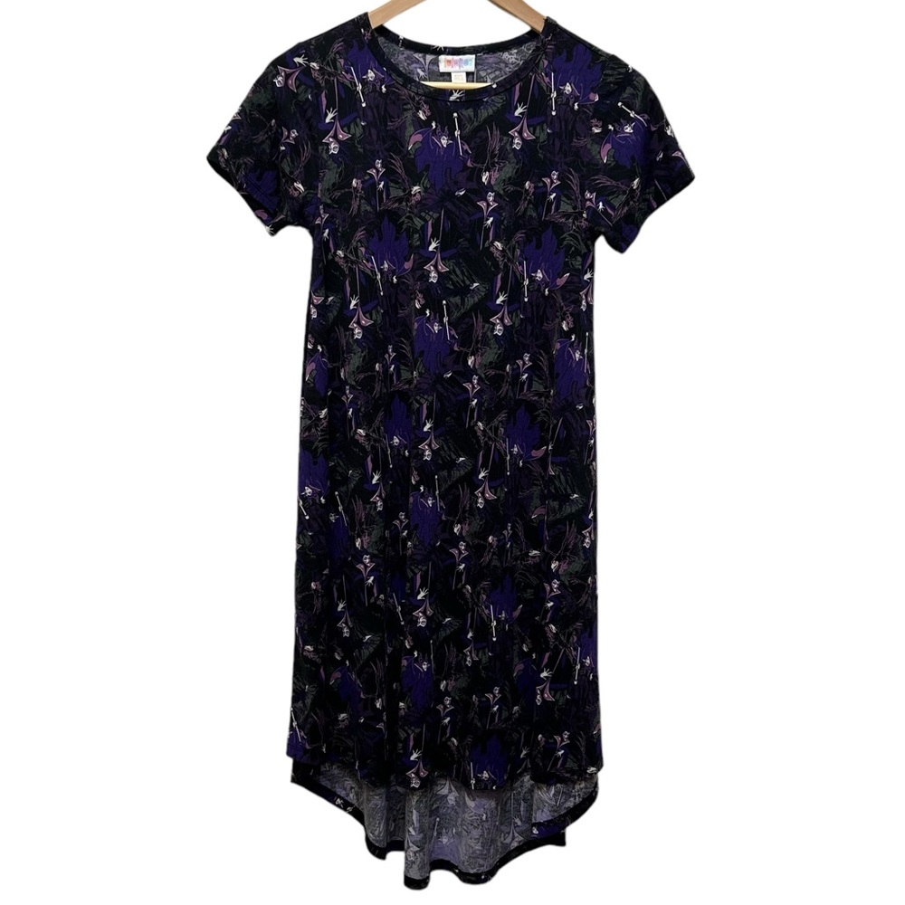 Lularoe Disney Maleficent Carly Villains Dress - Picture 4 of 9